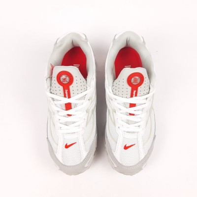 Nike Shox Ride 2 Supreme білі з сірим та червоним, Розмір 37