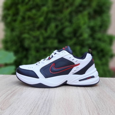 Nike AIR Monarch Білі з чорним і червоним, Розмір 44 Nike AIR Monarch Білі з чорним і червоним, Розмір 44