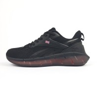 Reebok ZIG Kinetica чорні з червоним, Розмір 44