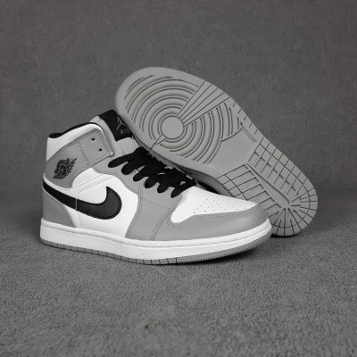 Nike Air Jordan 1 білі з сірим, Розмір 41