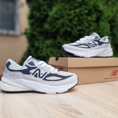 New Balance 990v6 сірі з чорним, Розмір 41