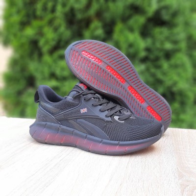Reebok ZIG Kinetica черные с красным, Размер 44