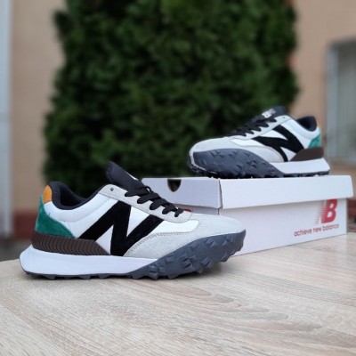 New Balance XC-72 Білі із зеленим та коричневим, Розмір 40