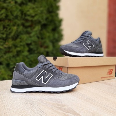 New Balance 574 Classic темно сірі, Розмір 38