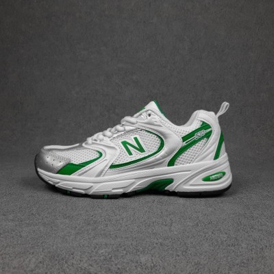 New Balance 530 Білі з зеленим, Розмір 36 New Balance 530 Білі з зеленим, Розмір 36
