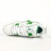 Nike AIR Jordan 4 Retro білі з зеленим, Розмір 41