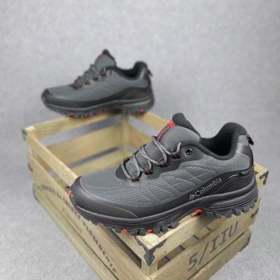 Columbia Gore-tex Темно сірі з червоним, Розмір 44