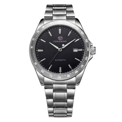 Forsining 8294 Silver-Black Steel Forsining 8294 Silver-Black Steel