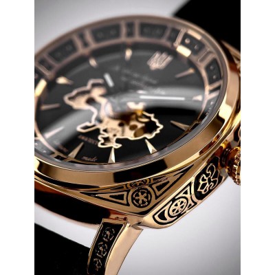 Awarder 021-3D Где бы ни была Gold-Black-Black Leather