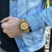 Winner 8067 Gold-Black-Gold Red Cristal
