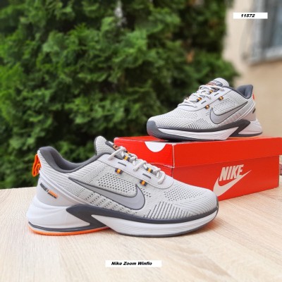 Nike Zoom Winflo petrol сірі з помаранчевим, Розмір 45
