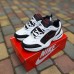 Nike Air Monarch Белые с черным с красным, Размер 41