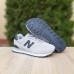 New Balance 574 светло серые с синим, Размер 37