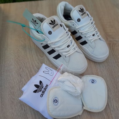 Adidas CAMPUS x Bad Bunny Білі з чорним, Розмір 40