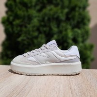 New Balance CT302 светло-бежевые с серым, Размер 36