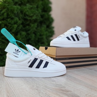 Adidas CAMPUS x Bad Bunny Білі з чорним, Розмір 40