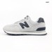 New Balance 574 светло серые с синим, Размер 37