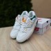 New Balance 550 Білі з зеленим з жовтим, Розмір 42