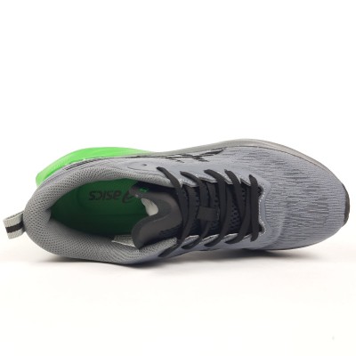 Asics Novablast 3 серые с салатовым, Размер 41