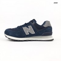 New Balance 574 синие (серая N), Размер 38