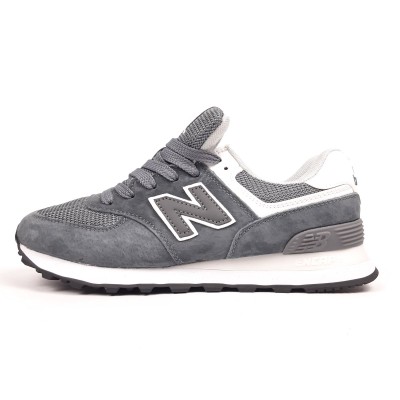 New Balance 574 Classic сірі з білим, Розмір 37 New Balance 574 Classic сірі з білим, Розмір 37
