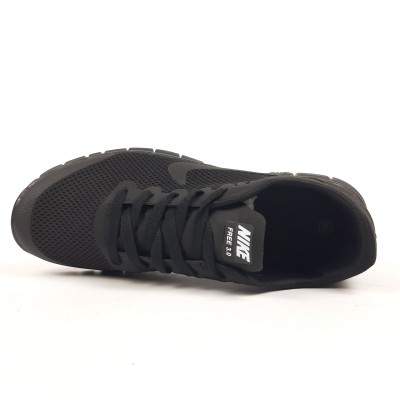 Nike Free Run 3.0 Black чорні, Розмір 45