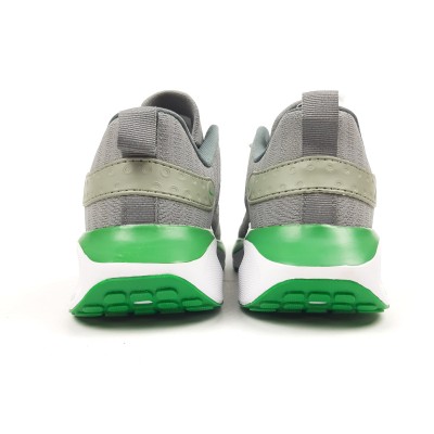 NIKE REACTX INFINITY RUN 4 Road серые с зеленым, Размер 46