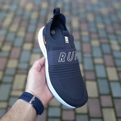 Nike Lightdtreet RUN серые с оранжевым, Размер 37