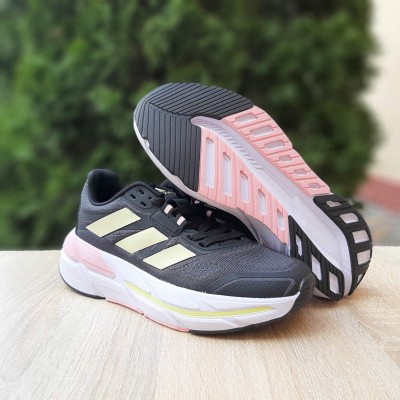 Adidas Adistar 2.0 Running чорні з жовтим та пудрою, Розмір 40
