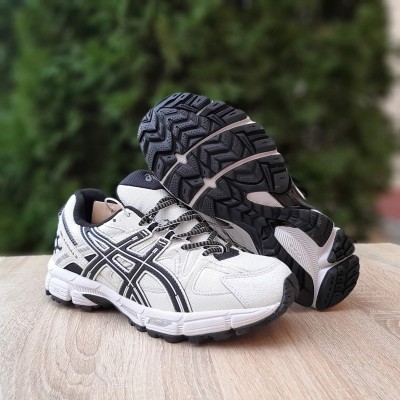 Asics Gel-kahana 8 белые с черным, Размер 41