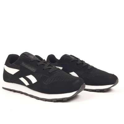 Reebok Classic чорні з білим, Розмір 40