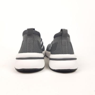 Adidas Slip-on Lite Flow тапкие мокасины слипоны темно серые, Размер 41