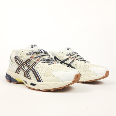 ASICS Gel Kahana 8 бежеві з синім та помаранчевим, Розмір 44