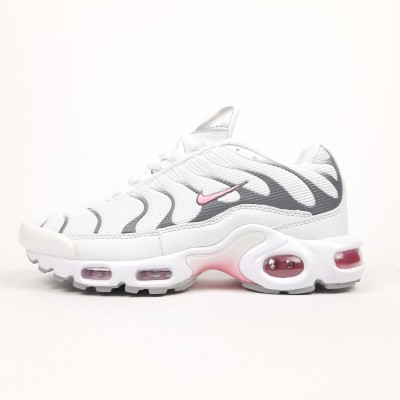 Nike Air Max Plus TN белые с серым и розовым Размер 39 Nike Air Max Plus TN белые с серым и розовым Размер 39