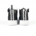 Nike Air Force 1 Mid ´07 LV8  високі на липучке Білі з чорним, Розмір 38