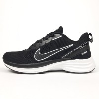 Nike Zoom Winflo черные на белом, Размер 44