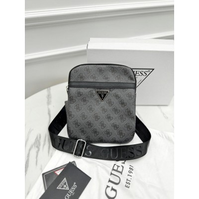 Чоловічі сумки месенджер Guess Vezzola Smart Mini Crossbody через плече чорний Гесс Чоловічі сумки месенджер Guess Vezzola Smart Mini Crossbody через плече чорний Гесс