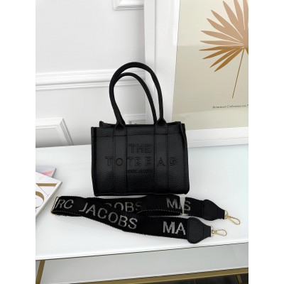 Жіноча сумка Марк Джейкобс шопер чорний Marc Jacobs Tote Bag шоппер міні