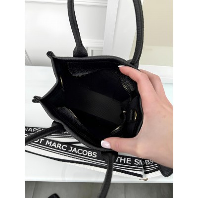 Жіноча сумка Марк Джейкобс шопер чорний Marc Jacobs Tote Bag шоппер міні