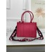 Сумка жіноча Марк Джейкобс малиновий шопер Marc Jacobs Tote Bag шоппер міні