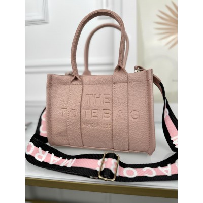 Жіноча сумка Марк Джейкобс шопер рожевий Marc Jacobs Tote Bag шоппер міні
