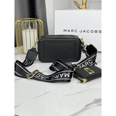 Сумка жіноча Марк Джейкобс 2в1 чорний Marc Jacobs 2 в 1