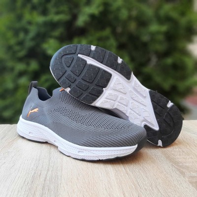 PUMA тапкі мокасіни сліпони сірі з помаранчевим, Розмір 46
