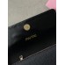 Кошелек Miu Miu женский черный большой Миу Миу