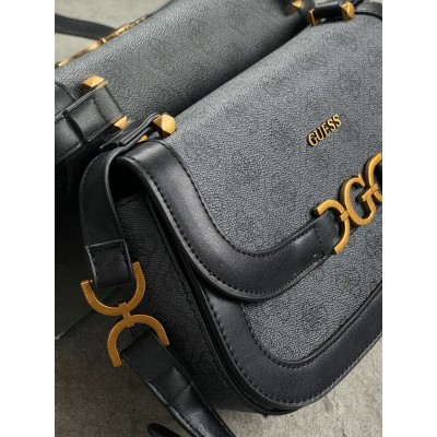 Сумка женская Guess синий через плечо Гесс