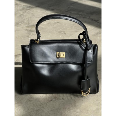 Сумка жіноча Balenciaga Rodeo Medium - Premium чорний золото Баленсіага Сумка жіноча Balenciaga Rodeo Medium - Premium чорний золото Баленсіага