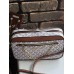Сумка женская Michael Kors Jet Set Large Logo Bag Ivory пудрово - коричневый Мишель Корс через плечо