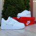 Nike Air Force 1 LX белые с черным, Размер 43
