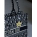 Сумка шопер Крістіан Діор шоппер текстиль Dior Large size чорний