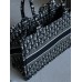 Сумка шопер Крістіан Діор шоппер текстиль Dior Large size чорний